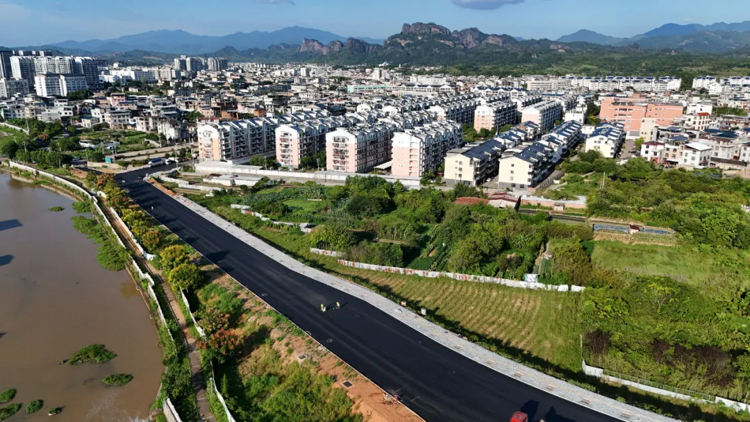 連城：寧南路與培田路連接工程即將試通車